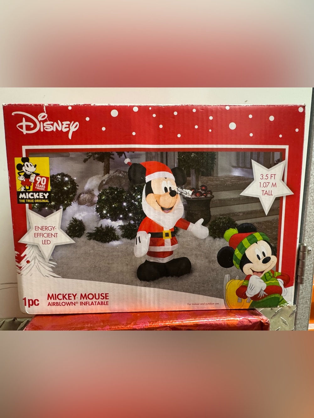 Disney Mickey Mouse Santa Inflatable